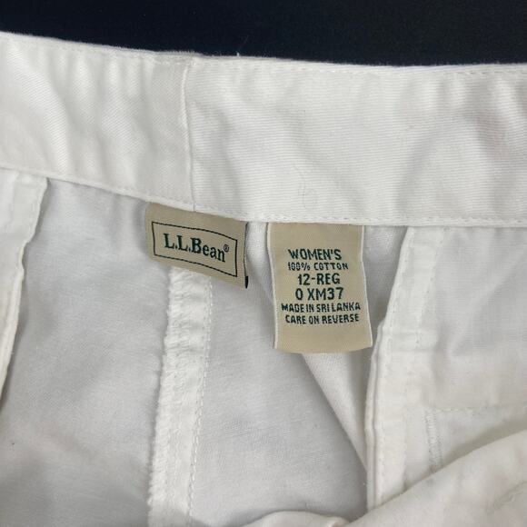 LL Bean White Shorts - Picture 4 of 4